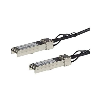 STARTECH Compatible Cisco SFP-H10GB-CU1M - Câble SFP+ à fixation directe - 0,5 m - première extrémité: 1 x SFP+ Mâle Réseau