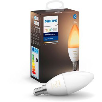 image Philips Lighting Hue White Ambiance Ampoule Smart Culot E14 Bluetooth 5,2 W
