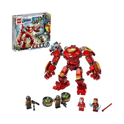 LEGO 76164 Marvel Avengers Iron Man Hulkbuster contre l'agent A.I.M., figurine actionnable