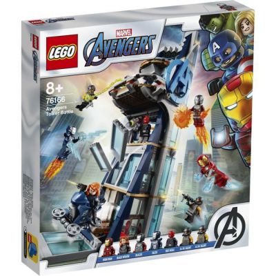 image LEGO 76166 Marvel Avengers La tour de combat des Avengers V29 avec Iron Man, Black Widow et Red Skull