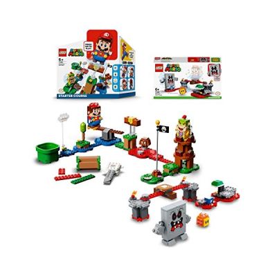 LEGO 71364 Super Mario Jeu de construction - La forteresse de lave de Whomp