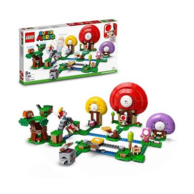LEGO 71368 Super Mario Jeu de construction - Ensemble d'extension La chasse au trésor de Toad