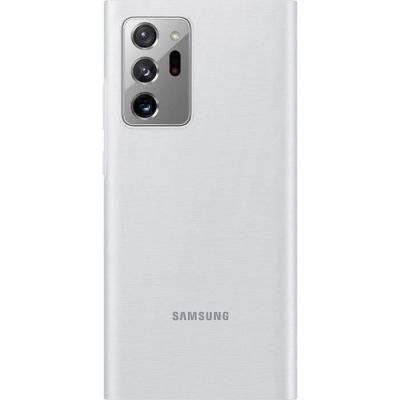 image Samsung Smart Clear View Cover EF-ZN985 - Protection à Rabat pour téléphone Portable - Blanc Mystique - pour Galaxy Note20 Ultra, Note20 Ultra 5G