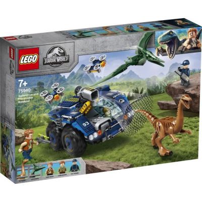 image LEGO- L'évasion du Gallimimus et du Ptéranodon Jurassic World Jeux de Construction, 75940, Multicolore
