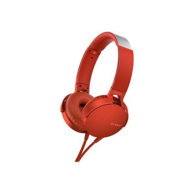 image Sony MDR-XB550AP Casque avec EXTRABASS Rouge