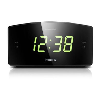 image Philips AJ3400 Radio-Réveil avec écran, radio FM numérique
