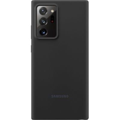 image Coque Samsung Note20 Ultra Silicone Noir EF-PN985TBEGEU