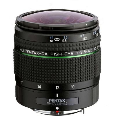 image Objectif pour Reflex Pentax HD DA10-17mm Fish-eye f/3.5-4.5 ED IF