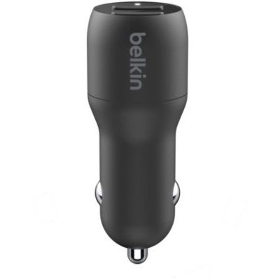 image Belkin Chargeur de voiture 2 ports USB Boost Charge 24 W