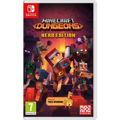image Jeu Minecraft Dungeons - Hero Edition (Pass Héroïque inclus) sur Nintendo Switch