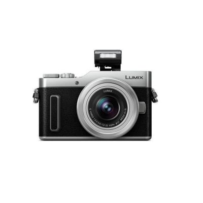 image Panasonic Lumix GX880K | Appareil Photo Hybride Compact + Objectif Lumix 12-32mm (Capteur 4/3 16MP, Écran inclin. tact, AF DFD, Vidéo 4K, Modes Selfies créatifs, WiFi) Silver – Version Française