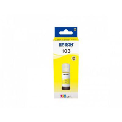 image Epson C13T00S44A10 encre jaune 65 ml 4500 pages bouteille EcoTank 103
