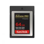 image produit SanDisk Extreme PRO CFexpress Compactflash Carte Type B, 64 Go, jusqu'à 1 700 Mo/s, tourner des vidéos en 4K RAW