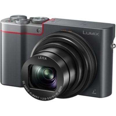 image Panasonic Lumix Appareil Photo Compact Expert Zoom DMCTZ100EFS (Grand capteur type 1 pouce 20 MP, Zoom LEICA 10x F2.85.9, Viseur, Ecran tactile, Vidéo 4K, Stabilisé) Noir - Version Française