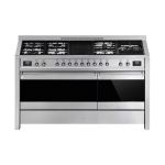 image produit Piano de cuisson Smeg ESTHETIQUE CLASSICA SERIE OPERA 150CM MIXTE INOX - A5-81