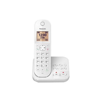 image Panasonic KX-TGC420 Téléphone sans Fil Dect Blanc [Version Française]