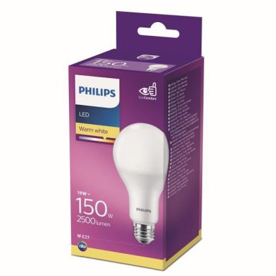 image Philips ampoule LED E27 19W Equivalent 150W Blanc chaud