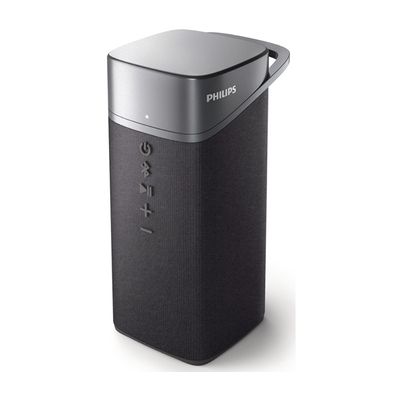 image Philips Enceinte Bluetooth S3505/00 avec microphone (pilote Full Range 1,75", 10 heures d'autonomie, faisceau de basses passif, portée de 20 m) Gris - Modèle 2020/2021