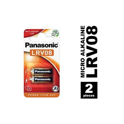 PANASONIC - Pile micro alcaline LRV08x2