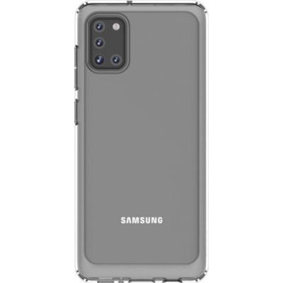 Samsung Coque arrière Transparente pour Galaxy A31 Transparent