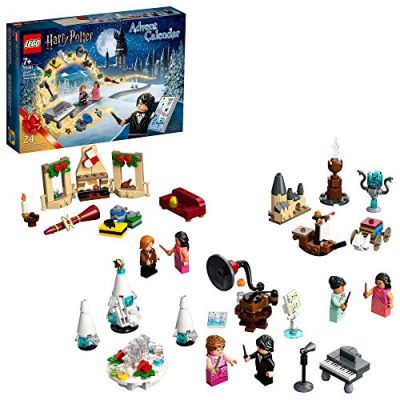 LEGO 75981 Harry Potter Calendrier de l’Avent LEGO Harry Potter jeu de Construction de Noël - Scène du Bal de Noël à Poudlard