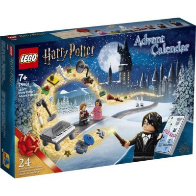 image LEGO 75981 Harry Potter Calendrier de l’Avent LEGO Harry Potter jeu de Construction de Noël - Scène du Bal de Noël à Poudlard