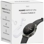 image produit Montre connectée Huawei Pack Watch GT 2 Pro Classique+Freebuds