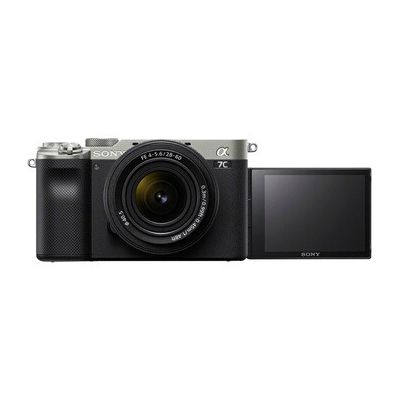 image Sony Alpha 7C | Appareil Photo Numérique Hybride Compact Plein Format + FE 28-60mm f/4-5.6 (Design compact et léger, Eye AF en temps réel, 24.2Mp, stabilisation interne 5 axes, 4K HDR, écran selfie)