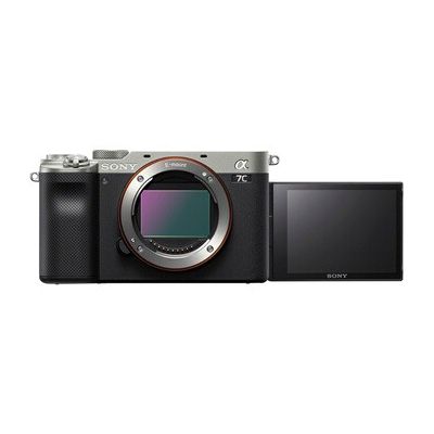image Sony Alpha 7C | Appareil photo numérique Hybride à objectif interchangeable à capteur plein format (compact et léger, Eye AF en temps réel, 24,2MP, stabilisation 5 axes, viseur, écran selfie)
