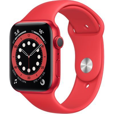 image Apple Watch Series 6 (GPS, 44 mm) Boîtier en aluminium PRODUCT(RED), Bracelet Sport PRODUCT(RED)
