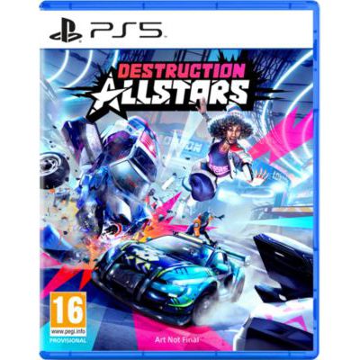 image Sony Destruction AllStars sur PS5, Jeu d’action, 1 joueur, Version physique, En français