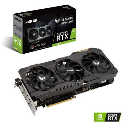image Carte graphique ASUS TUF Gaming GeForce RTX 3090 - 24 Go (TUF-RTX3090-24G-GAMING)