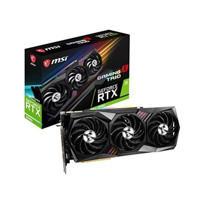 image Carte graphique MSI GeForce RTX 3090 GAMING X TRIO - 24 Go