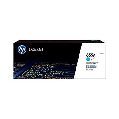 HP 659A Toner Cyan LaserJet Authentique, pour HP Color LaserJet Enterprise M856/M776 (W2011A)