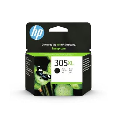 image HP 305XL Cartouche d'Encre Noire Grande Capacité Authentique (3YM62AE) pour HP DeskJet 2300, HP DeskJet 2700, HP DeskJet Plus 4100, HP ENVY 6000 et HP ENVY Pro 6400