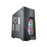 Boîtier PC Gaming COOLER MASTER MasterBox K500 ARGB (ATX, Panneau en verre trempé, 2x120mm ARGB)