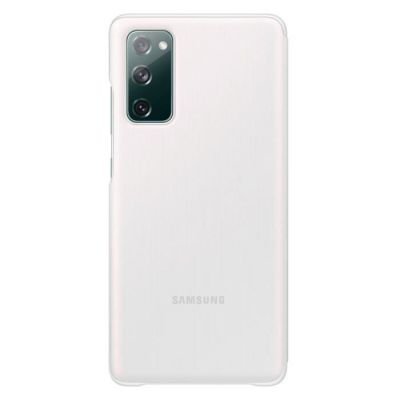 image Samsung Smart Clear View Cover White G S20FE, Taille Unique