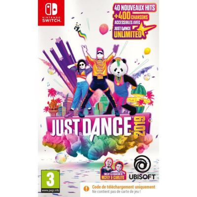 image Jeu Just Dance 2019  sur Nintendo Switch (code à télécharger)