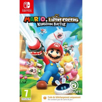 image Jeu Mario + The Lapins Crétins Kingdom Battle sur Nintendo Switch (code à télécharger)