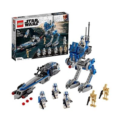 LEGO 75280 Star Wars Set de jeu Les Clone troopers de la 501ème légion et marcheur AT-RT