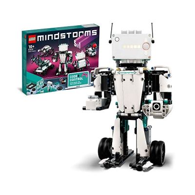 image LEGO MINDSTORMS Robot Inventor 51515 - Kit de Robotique 5 en 1 STEM avec Robots Télécommandés, Jeu Intéractif pour Enfants (949 Pièces)