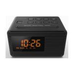 image produit Panasonic RC-800EG-K Radio Portable Horloge Noir RC-800EG-K, Horloge, FM, 87.5-108 MHz, Auto Tuning, 1 W, 1-1000 Hz