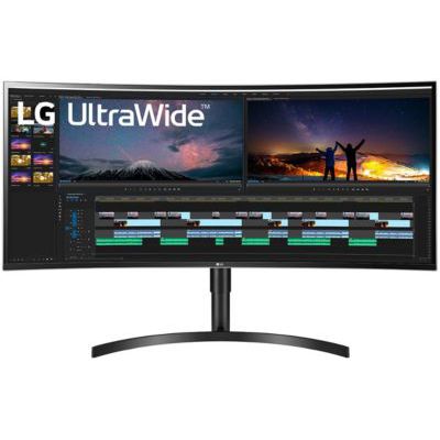 image LG UltraWide 38WN75C-B, Moniteur incurvé 21:9 IPS QHD+ 38'' (3840x1600, 5 ms, sRGB 99%, HDMI, Display Port, HDR, Ajustable Hauteur)