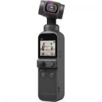 DJI Pocket 2 - Caméra 4K à Stabilisation 3 Axes, Vlog, Vidéo Ultra HD, Photo Haute Résolution 64 MP, 1/1.7” CMOS, HDR, Réduction du Bruit, Timelapse, Slow Motion, 8x Zoom, Livestreaming - livrable en France