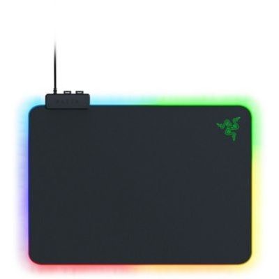 image Razer Firefly v2 - Tapis de souris de jeu (tapis de souris de jeu avec surface micro-texturée, support de câble et éclairage RVB) noir