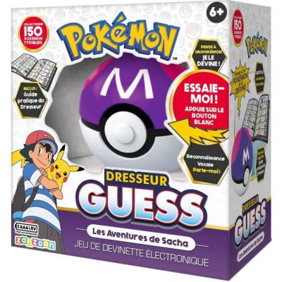 Bandai - Pokémon - Dresseur Mission - Jeu électronique en Forme de Poké  Ball - Jeu interactif, sans écran, à Reconnaissance vocale sur l'univers  des Pokémon - Parle français - ZZ21117 : : Jouets