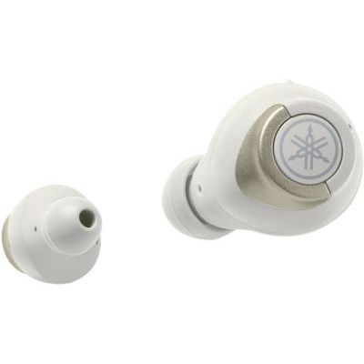 image YAMAHA TW-E5A écouteurs Bluetooth – Écouteurs Intra-Auriculaires sans Fil en Blanc avec Boîtier de Charge