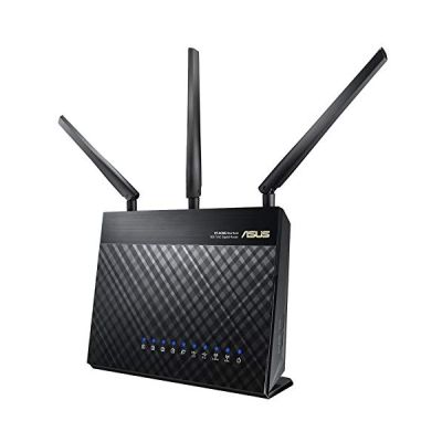 Asus Rt-ac68uf Routeur Wi-fi Ac 1900 Mbps Double Bande avec Beamforming Airadar, Sécurité Aiprotection à Vie Trendmicro et Technologie Aimesh