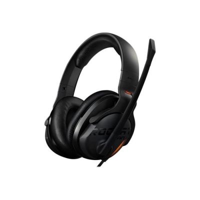 image ROCCAT Khan AIMO Casque audio Binaural Bandeau Noir, Blanc - Casques audio (PC/Jeux, Binaural, Bandeau, Noir, Blanc, Avec fil, Circum-aural)