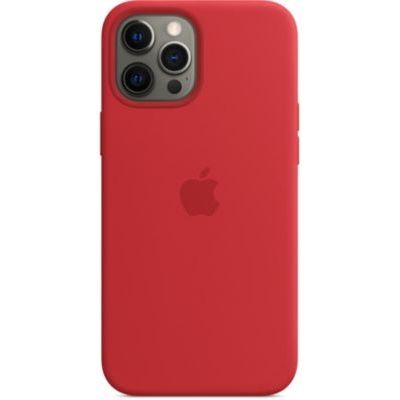 image Apple Coque en Silicone avec MagSafe (pour iPhone 12 Pro Max) - (Product) Red